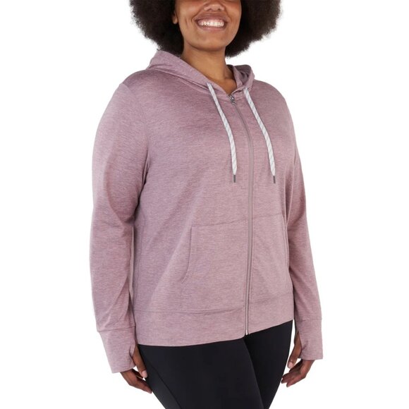 Kirkland Signature Ladies' Lightweight Full-Zip Hoodie - Picture 9 of 9